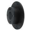 633-73012R Drilled/Slotted Brake Rotor [Black], 1989-1991 Audi/Volkswagen, Position: Rear Right - image 2