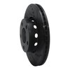 633-73014R Drilled/Slotted Brake Rotor [Black], 1990-1997 Audi/Volkswagen, Position: Front Right - image 2