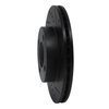 633-73016R Drilled/Slotted Brake Rotor [Black], 1990-1991 Audi/Volkswagen, Position: Front Right - image 2