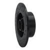 633-73017L Drilled/Slotted Brake Rotor [Black], 1996-2008 Audi/Volkswagen, Position: Rear Left - image 4