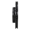 633-73024L Drilled/Slotted Brake Rotor [Black], 2000-2002 Audi/Volkswagen, Position: Rear Left - image 3