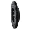 633-73024L Drilled/Slotted Brake Rotor [Black], 2000-2002 Audi/Volkswagen, Position: Rear Left - image 4