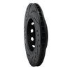 633-73024R Drilled/Slotted Brake Rotor [Black], 2000-2002 Audi/Volkswagen, Position: Rear Right - image 4