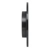 633-73025R Drilled/Slotted Brake Rotor [Black], 2001-2006 Audi/Volkswagen, Position: Rear Right - image 3