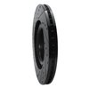633-73026R Drilled/Slotted Brake Rotor [Black], 2001-2003 Audi/Volkswagen, Position: Front Right - image 4