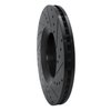 633-73036L Drilled/Slotted Brake Rotor [Black], 1998-2009 Audi/Volkswagen, Position: Front Left - image 4