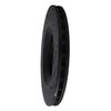 633-73038L Drilled/Slotted Brake Rotor [Black], 2005-2011 Audi/Volkswagen, Position: Front Left - image 4