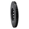 633-73044L Drilled/Slotted Brake Rotor [Black], 1997-2006 Audi/Volkswagen, Position: Front Left - image 4