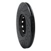 633-73044R Drilled/Slotted Brake Rotor [Black], 1997-2006 Audi/Volkswagen, Position: Front Right - image 4