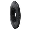 633-73051R Drilled/Slotted Brake Rotor [Black], 2007-2011 Audi/Volkswagen, Position: Rear Right - image 4