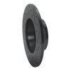 633-73053L Drilled/Slotted Brake Rotor [Black], 2008-2015 Audi/Volkswagen, Position: Rear Left - image 4