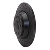 633-73082R Drilled/Slotted Brake Rotor [Black], Fits Select Audi/Volkswagen, Position: Rear Right - image 2