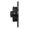 633-74010L Drilled/Slotted Brake Rotor [Black], 1992-1998 Audi/Volkswagen, Position: Rear Left - image 3