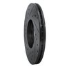 633-74015R Drilled/Slotted Brake Rotor [Black], 1996-1998 Audi/Volkswagen, Position: Front Right - image 4