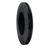 633-74017R Drilled/Slotted Brake Rotor [Black], 1998-1998 Audi/Volkswagen, Position: Front Right - image 4
