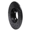 633-74019L Drilled/Slotted Brake Rotor [Black], 1998-2020 Multiple Makes/Models, Position: Rear Left - image 4
