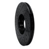 633-74020R Drilled/Slotted Brake Rotor [Black], 1998-2018 Audi/Volkswagen, Position: Front Right - image 4