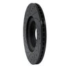 633-74021R Drilled/Slotted Brake Rotor [Black], 2000-2006 Audi/Volkswagen, Position: Front Right - image 4