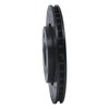 633-74022R Drilled/Slotted Brake Rotor [Black], 2000-2006 Audi/Volkswagen, Position: Rear Right - image 2
