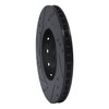 633-74022R Drilled/Slotted Brake Rotor [Black], 2000-2006 Audi/Volkswagen, Position: Rear Right - image 4