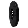633-74024R Drilled/Slotted Brake Rotor [Black], 2002-2005 Audi/Volkswagen, Position: Front Right - image 4