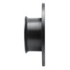 633-74036R Drilled/Slotted Brake Rotor [Black], 1972-1978 Audi/Volkswagen, Position: Front Right - image 3