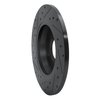 633-74047R Drilled/Slotted Brake Rotor [Black], 2001-2003 Audi/Volkswagen, Position: Rear Right - image 4
