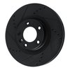 633-74056D Drilled/Slotted Brake Rotor [Black], 2011-2018 Multiple Makes/Models, Position: Right Front - image 2