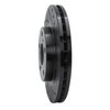 633-75003R Drilled/Slotted Brake Rotor [Black], 1992-1998 Lexus/Toyota/Scion, Position: Front Right - image 2