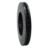 633-75005R Drilled/Slotted Brake Rotor [Black], 1992-2010 Lexus/Toyota/Scion, Position: Front Right - image 4