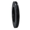 633-75009R Drilled/Slotted Brake Rotor [Black], 2001-2006 Lexus/Toyota/Scion, Position: Front Right - image 4