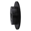 633-75010R Drilled/Slotted Brake Rotor [Black], 2001-2006 Lexus/Toyota/Scion, Position: Rear Right - image 2