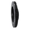633-75017R Drilled/Slotted Brake Rotor [Black], Fits Select Lexus/Toyota/Scion, Position: Front Right - image 4