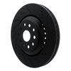 633-75020D Drilled/Slotted Brake Rotor [Black], Fits Select Lexus/Toyota/Scion, Position: Right Front - image 2