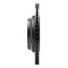 633-75021D Drilled/Slotted Brake Rotor [Black], 2007-2017 Lexus/Toyota/Scion, Position: Rear Left - image 3