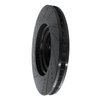 633-75030D Drilled/Slotted Brake Rotor [Black], 2010-2017 Lexus/Toyota/Scion, Position: Left Front - image 4