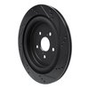 633-75042L Drilled/Slotted Brake Rotor [Black], Fits Select Lexus/Toyota/Scion, Position: Rear Left - image 4