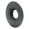 633-76003L Drilled/Slotted Brake Rotor [Black], 1980-1982 Lexus/Toyota/Scion, Position: Front Left - image 4
