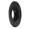 633-76003R Drilled/Slotted Brake Rotor [Black], 1980-1982 Lexus/Toyota/Scion, Position: Front Right - image 2
