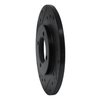 633-76006L Drilled/Slotted Brake Rotor [Black], 1980-1983 Lexus/Toyota/Scion, Position: Front Left - image 2