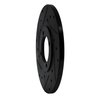 633-76007L Drilled/Slotted Brake Rotor [Black], 1976-1981 Lexus/Toyota/Scion, Position: Front Left - image 2