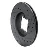 633-76013L Drilled/Slotted Brake Rotor [Black], 1982-1985 Lexus/Toyota/Scion, Position: Front Left - image 4
