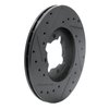 633-76013R Drilled/Slotted Brake Rotor [Black], 1982-1985 Lexus/Toyota/Scion, Position: Front Right - image 4