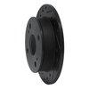633-76023L Drilled/Slotted Brake Rotor [Black], 1985-1987 Lexus/Toyota/Scion, Position: Rear Left - image 2