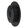 633-76023R Drilled/Slotted Brake Rotor [Black], 1985-1987 Lexus/Toyota/Scion, Position: Rear Right - image 2
