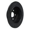 633-76029R Drilled/Slotted Brake Rotor [Black], 1986-1993 Lexus/Toyota/Scion, Position: Rear Right - image 4