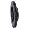 633-76032L Drilled/Slotted Brake Rotor [Black], 1987-1992 Multiple Makes/Models, Position: Front Left - image 4