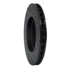 633-76041L Drilled/Slotted Brake Rotor [Black], 1988-1993 Lexus/Toyota/Scion, Position: Front Left - image 4