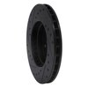 633-76041R Drilled/Slotted Brake Rotor [Black], 1988-1993 Lexus/Toyota/Scion, Position: Front Right - image 4