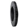 633-76042R Drilled/Slotted Brake Rotor [Black], 1987-1991 Lexus/Toyota/Scion, Position: Front Right - image 4